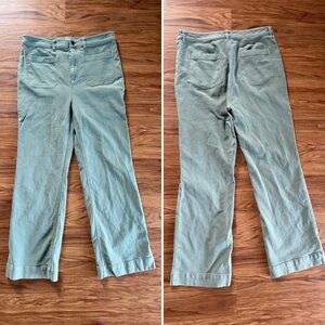 Faherty patch pocket terry pants, 32, green